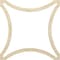 Ekena Millwork 47 14W x 47 14H x 38T Large Lilley Decorative Fretwork Wood Ceiling Panels, Birch CELW47X47X0375LEYBI - alternate 10